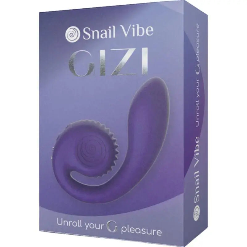 SNAIL VIBE - GIZI ESTIMULADOR DUPLO ROSA - Sexshoptuga 