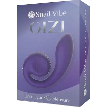 SNAIL VIBE - GIZI ESTIMULADOR DUPLO ROSA - Sexshoptuga 