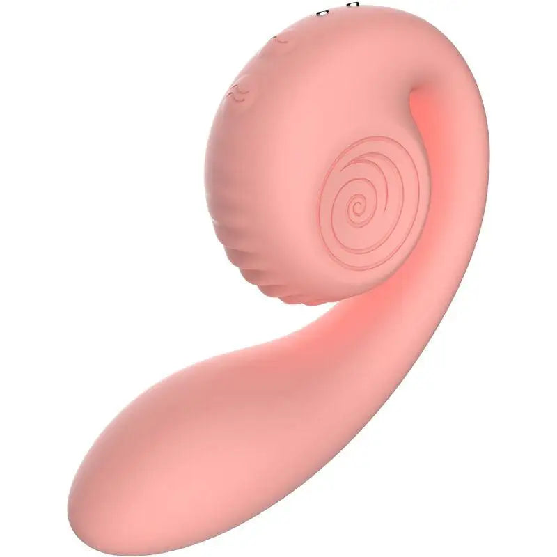 SNAIL VIBE - GIZI ESTIMULADOR DUPLO ROSA - Sexshoptuga 