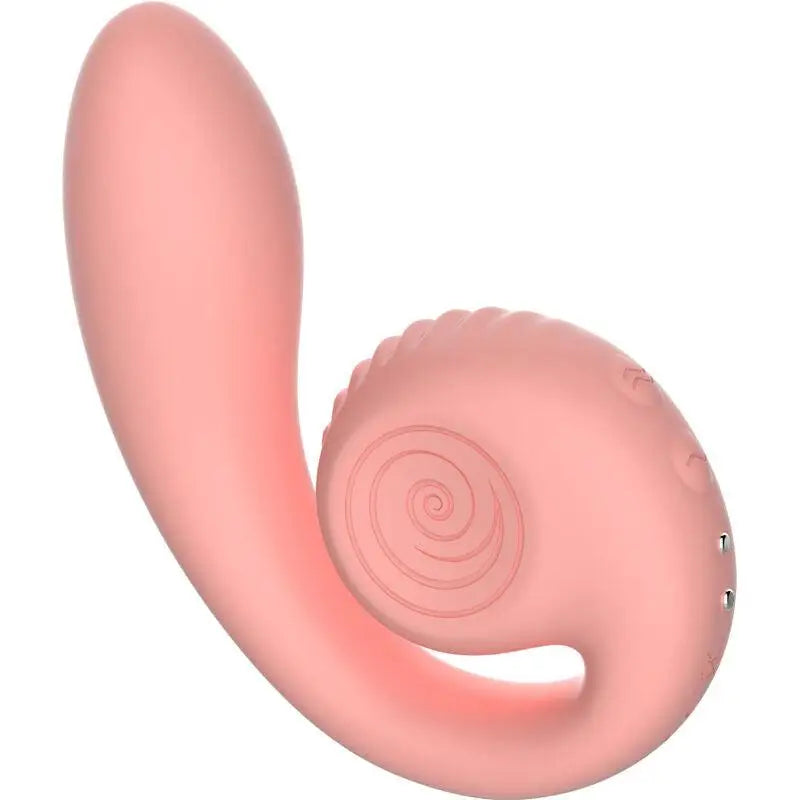 SNAIL VIBE - GIZI ESTIMULADOR DUPLO ROSA - Sexshoptuga 