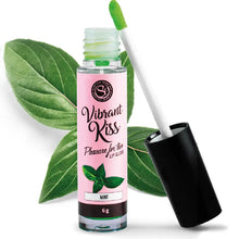 SECRETPLAY - LIP GLOSS VIBRANT KISS MENTA - Sexshoptuga  Sexshoptuga 