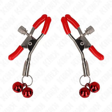 KINK - GRAMPO DE BICO DUPLO VERMELHO VERMELHO 6 CM - Sexshoptuga  Sexshoptuga 