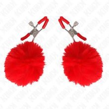 KINK - GRAMPO DE BOLA DE PELE FALSA VERMELHO 6 CM - Sexshoptuga  Sexshoptuga 