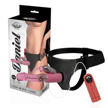 HARNESS ATTRACTION - RNES DANIEL COM VIBRAO E ROTAO 18 CM -O- 3.5 CM - Sexshoptuga  Sexshoptuga 