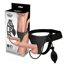 HARNESS ATTRACTION - RNES PETER COM PÊNIS INFLVEL 18 CM -O- 3.5 CM - Sexshoptuga  Sexshoptuga 