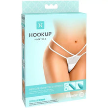 HOOK UP PANTIES - REMOTE BOW-TIE G-STRING SIZE S/L - Sexshoptuga  Sexshoptuga 