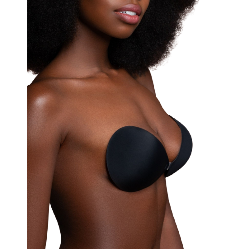 BYE-BRA - SUTI INVISÍVEL PRETO COPO A - Sexshoptuga 