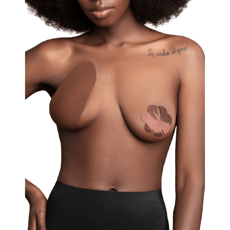 BYE-BRA - APRIMORAMENTO SEIOS + 3 PARES DE CETIM BEIGE COPO A/C - Sexshoptuga  Sexshoptuga 