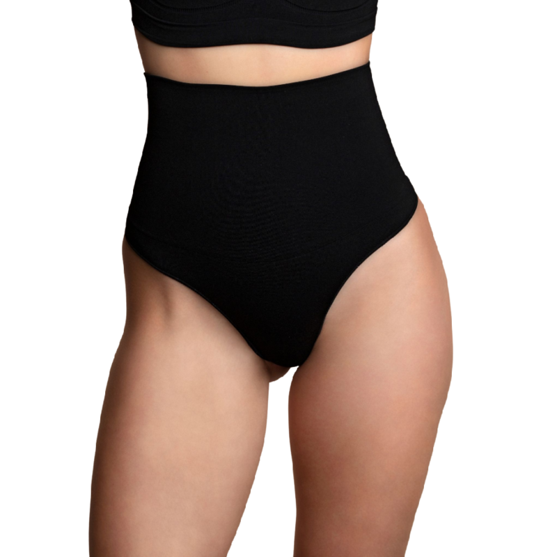 BYE-BRA - FAJA SIN COSTURAS ESTILO TANGA NEGRO TALLA L - Sexshoptuga  Sexshoptuga 