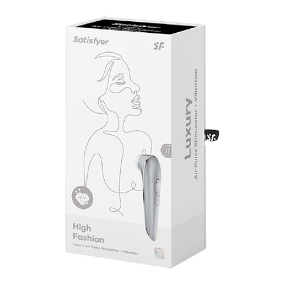 SATISFYER - ONDAS E VIBRAO DE ESTIMULAO DE ALTA MODA LUXO - Sexshoptuga 