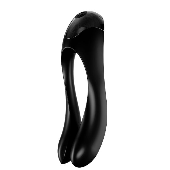 SATISFYER - VIBRADOR DE DEDO CANDY CANE LARANJA - Sexshoptuga  Sexshoptuga 