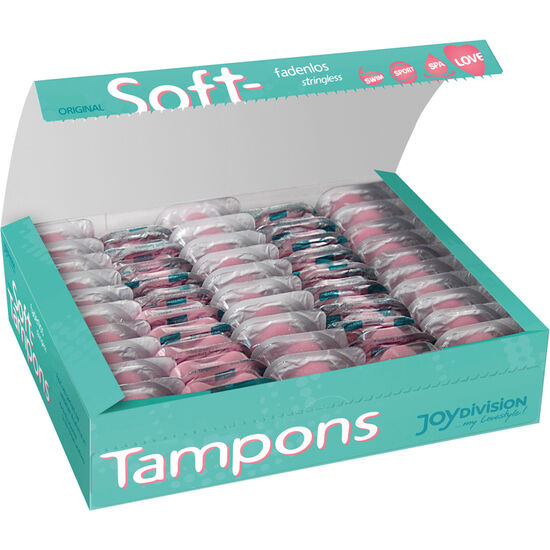 JOYDIVISION SOFT-TAMPONS - ORIGINAL SOFT-TAMPONS MINI X 50 UNIDADES - Sexshoptuga  Sexshoptuga 