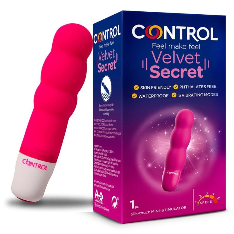 CONTROL - MINI ESTIMULADOR SECRETO DE VELUDO - Sexshoptuga  Sexshoptuga 