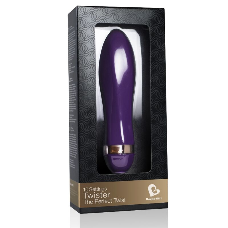 ROCKS-OFF - VIBRADOR TWISTER 10 MODOS - Sexshoptuga  Sexshoptuga 