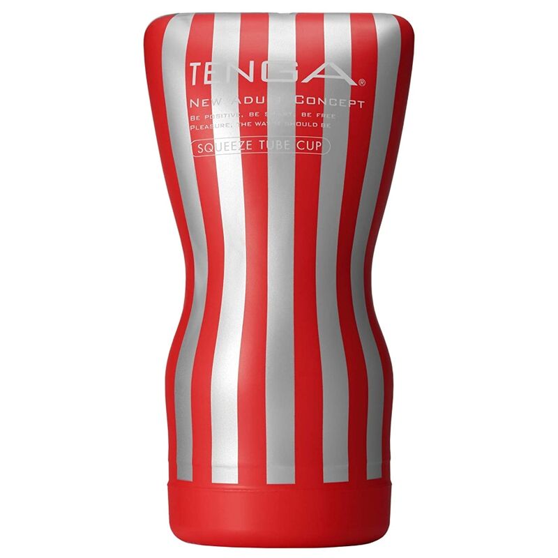 TENGA - MASTURBADOR DE COPO DE TUBO SQUEEZE - Sexshoptuga 