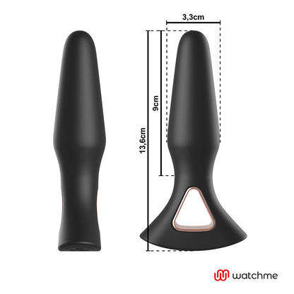 ANBIGUO - WATCHME CONTROLE REMOTO VIBRADOR ANAL PLUG ALEXANDRU - Sexshoptuga 