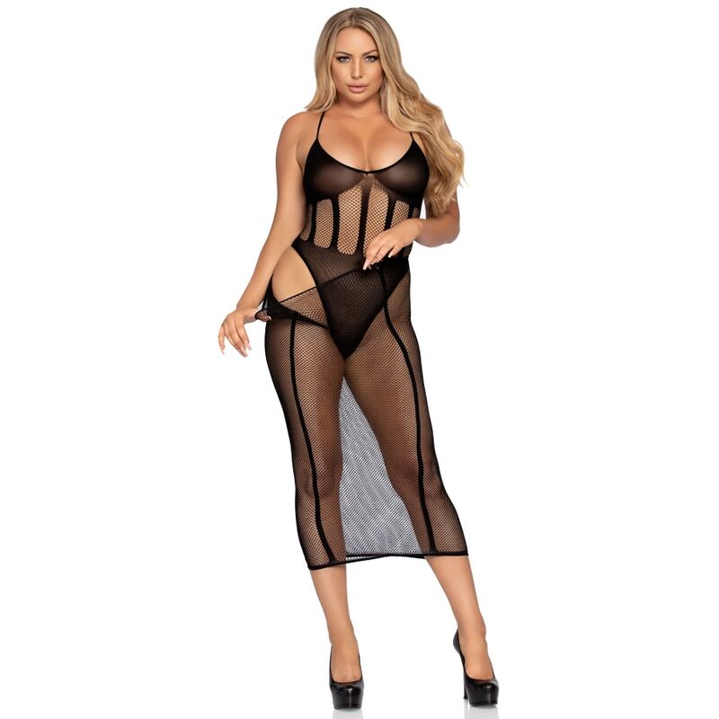 LEG AVENUE - CONJUNTO DE BODY E SAIA TAMANHO ÚNICO - Sexshoptuga  Sexshoptuga 