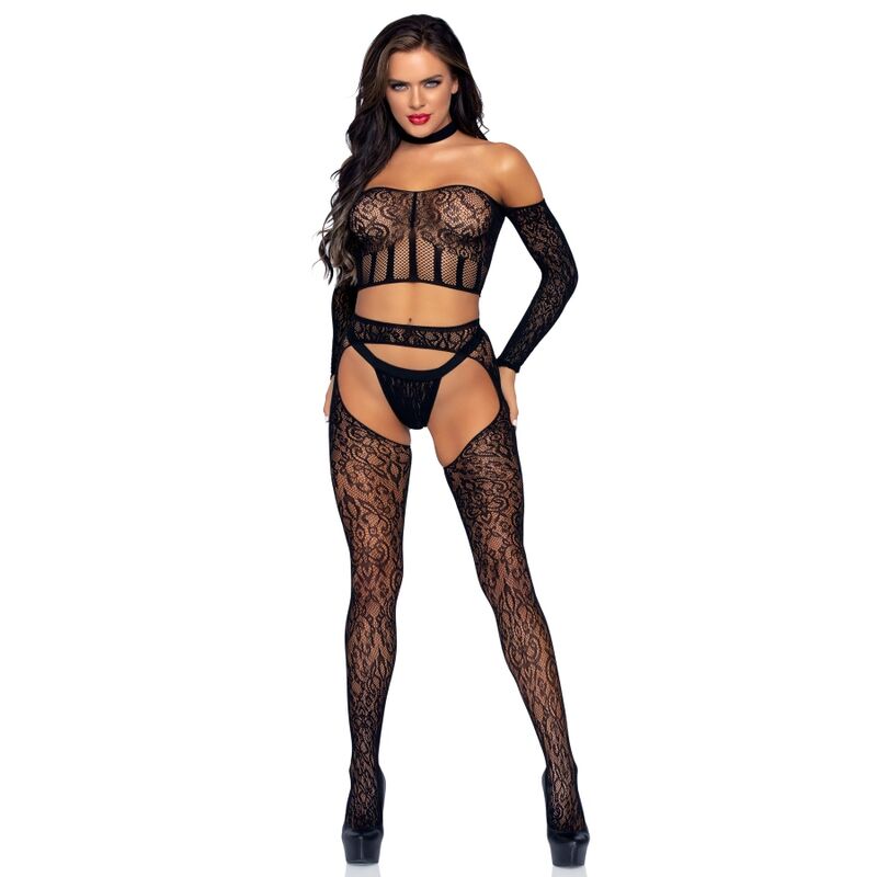 LEG AVENUE - CONJUNTO DE TRÊS PEAS TAMANHO ÚNICO - Sexshoptuga 