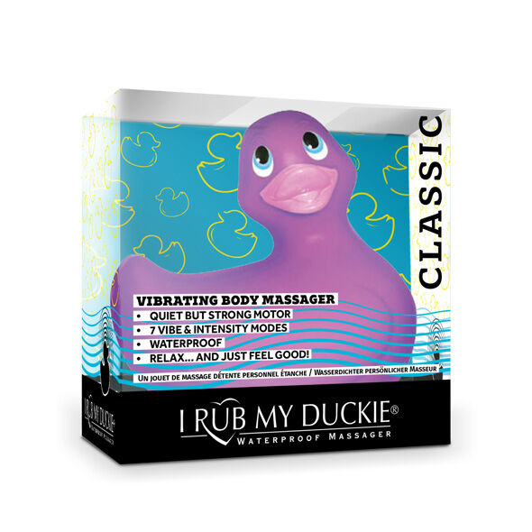 BIG TEASE TOYS - I RUB MY DUCKIE CLASSIC VIBRATING DUCK ROXO - Sexshoptuga  Sexshoptuga 