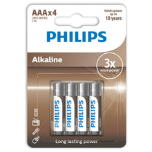 PHILIPS - BATERIA ALCALINA AAA LR03 4 PACK - Sexshoptuga 