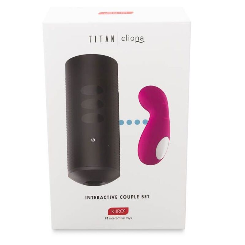 KIIROO - CONJUNTO CASAIS TITAN E CLIONA LILAC - Sexshoptuga  Sexshoptuga 