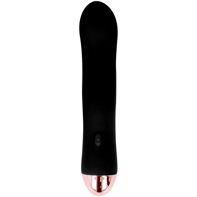 DOLCE VITA - VIBRADOR RECARREGÁVEL DOIS PRETO 7 VELOCIDADE - Sexshoptuga  Sexshoptuga 