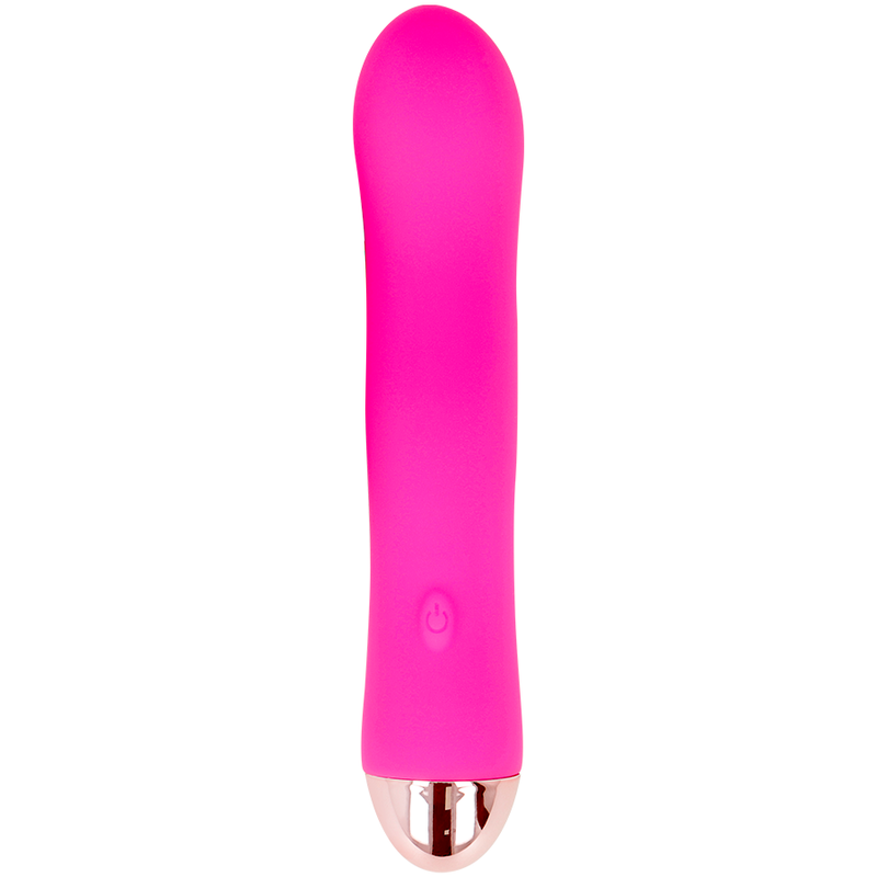 DOLCE VITA - VIBRADOR RECARREGÁVEL DUAS VELOCIDADES PINK 7 - Sexshoptuga  Sexshoptuga 