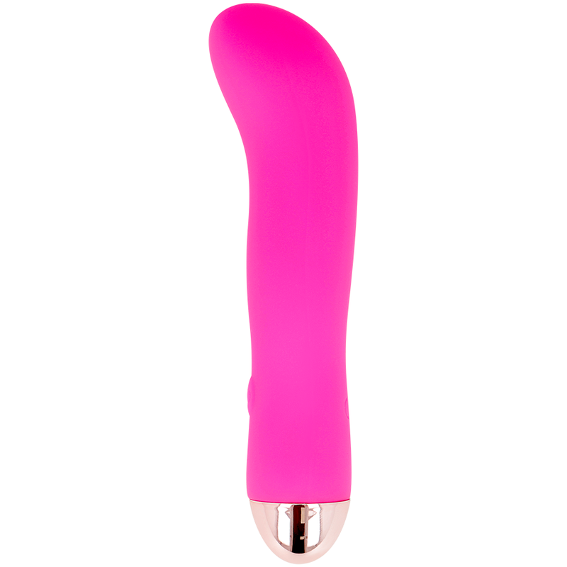 DOLCE VITA - VIBRADOR RECARREGÁVEL DUAS VELOCIDADES PINK 7 - Sexshoptuga  Sexshoptuga 