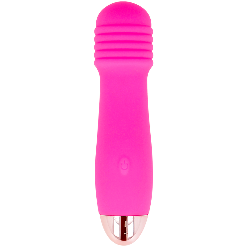 DOLCE VITA - VIBRADOR RECARREGÁVEL DE TRÊS VELOCIDADES PINK 7 - Sexshoptuga  Sexshoptuga 