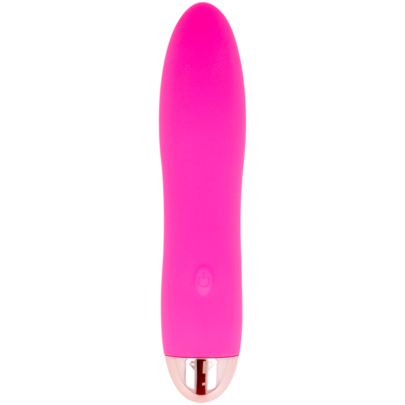 DOLCE VITA - VIBRADOR RECARREGÁVEL QUATRO PINK 7 VELOCIDADES - Sexshoptuga 