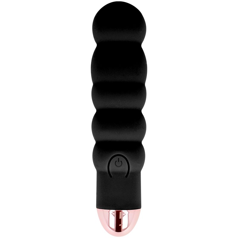 DOLCE VITA - VIBRADOR RECARREGÁVEL SEIS PRETO 7 VELOCIDADES - Sexshoptuga  Sexshoptuga 