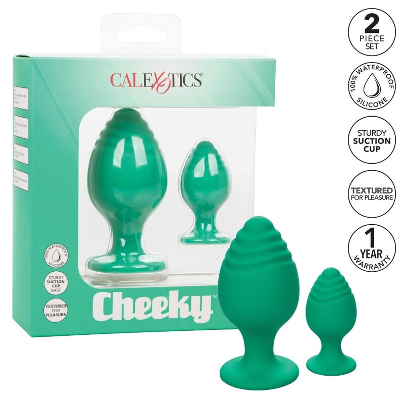 CALEXOTICS - BUTTPLUG CHEEKY VERDE - Sexshoptuga 