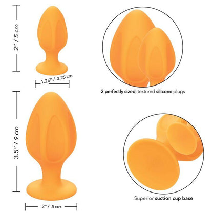 CALEXOTICS - CHEEKY BUTTPLUG LARANJA - Sexshoptuga 