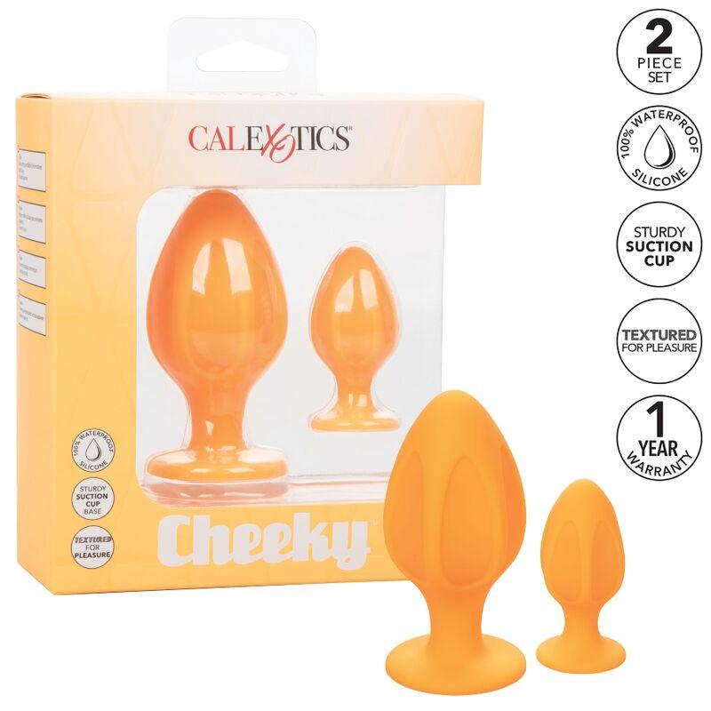 CALEXOTICS - CHEEKY BUTTPLUG LARANJA - Sexshoptuga 