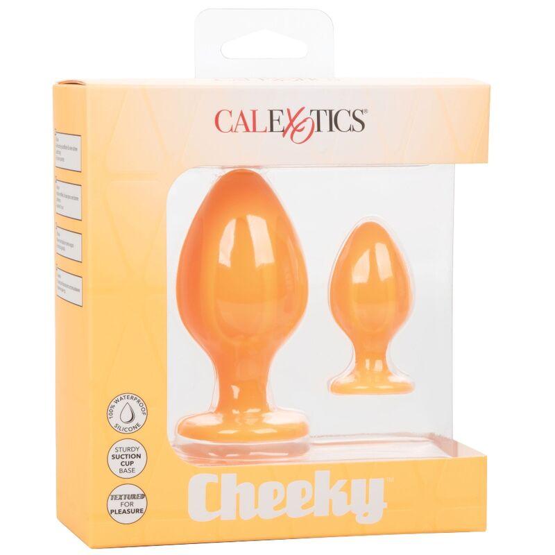 CALEXOTICS - CHEEKY BUTTPLUG LARANJA - Sexshoptuga 