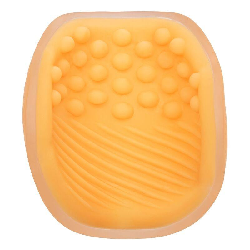 CALEXOTICS - MASTURBADOR BEADED GRIP LARANJA - Sexshoptuga 