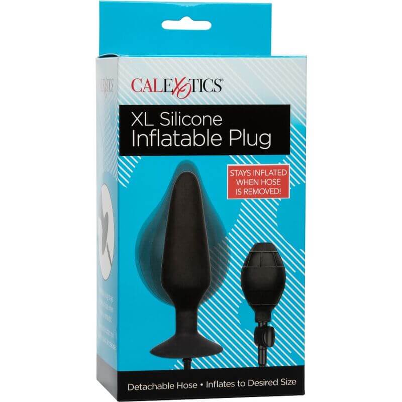 CALEXOTICS - PLUGUE INFLVEL DE SILICONE XL - Sexshoptuga  Sexshoptuga 