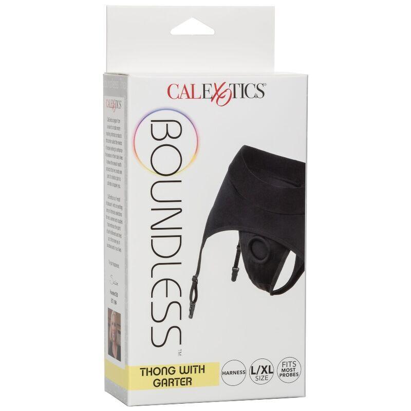 CALEXOTICS - BOUNDLESS TANGA COM LIGA L/XL - Sexshoptuga 