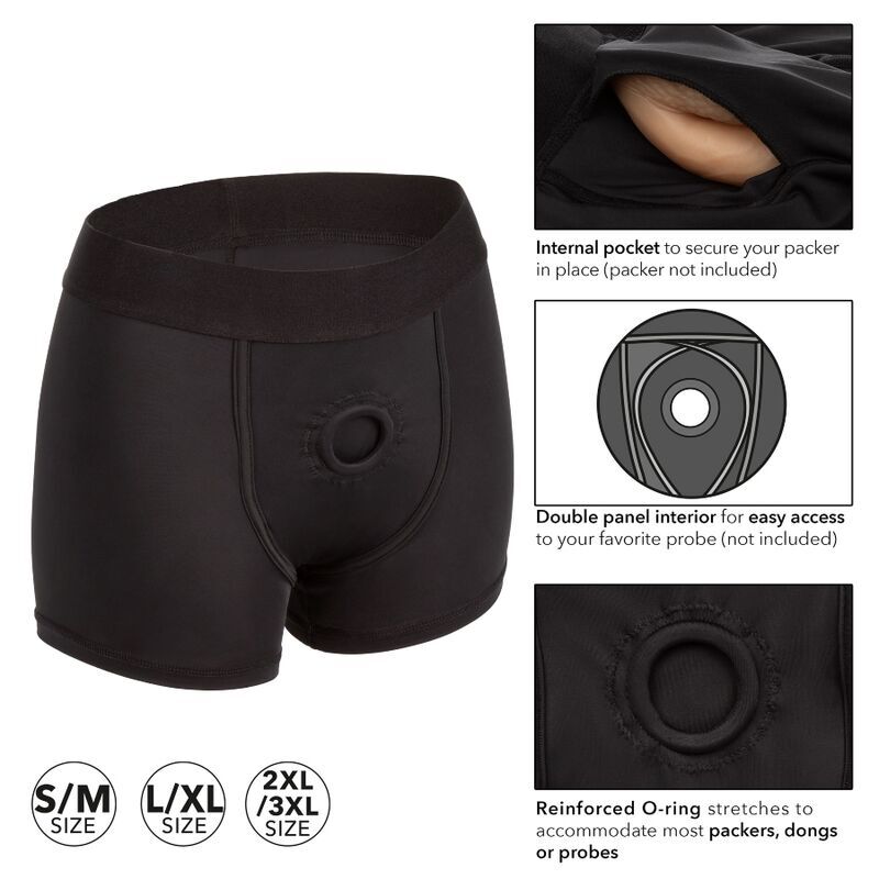 CALEXOTICS - BOUNDLESS BOXER CUECA XXL/XXXL - Sexshoptuga 