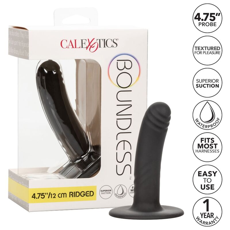 CALEXOTICS - DILDO BOUNDLESS 12 CM COMPATÍVEL COM ARNÊS - Sexshoptuga  Sexshoptuga 