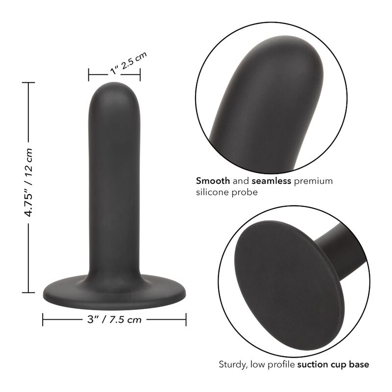 CALEXOTICS - BOUNDLESS DILDO 12 CM COMPATÍVEL LISO - Sexshoptuga  Sexshoptuga 