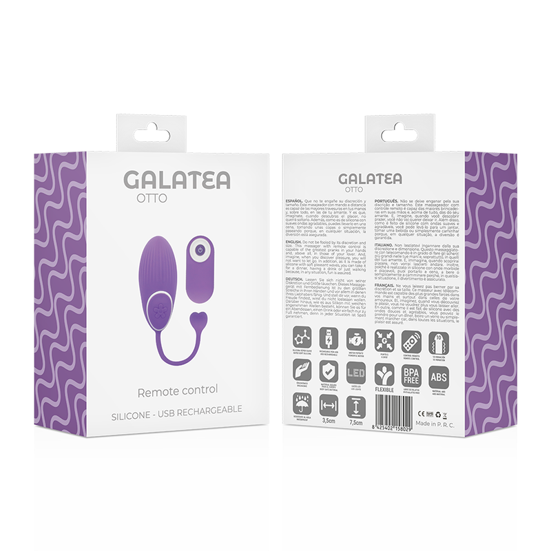 GALATEA - CONTROLE REMOTO OTTO CLICK&PLAY - Sexshoptuga 