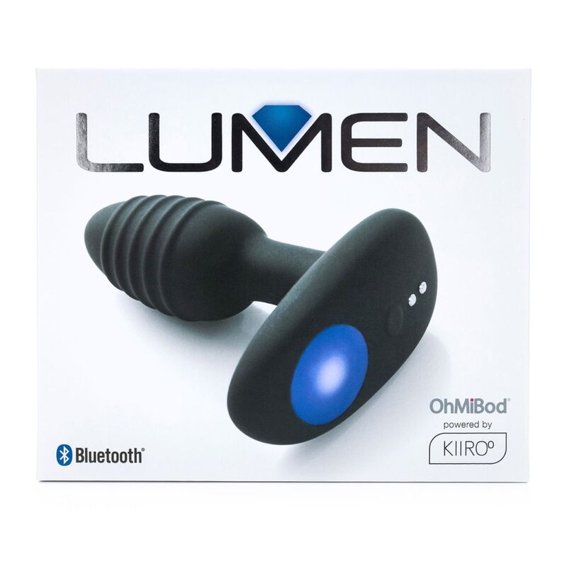 KIIROO - APLICATIVO DE CONTROLE DE VIBRAO LUMEN PLUG - Sexshoptuga  Sexshoptuga 