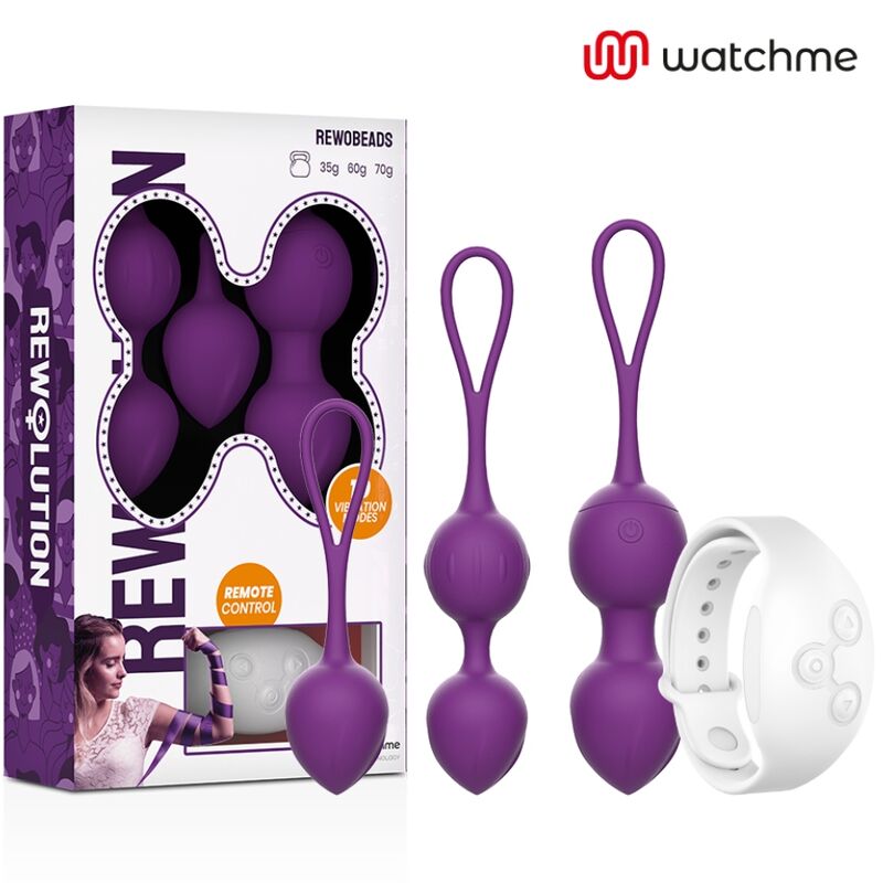 REWOLUTION - REWOBEADS BOLAS VIBRATÓRIAS CONTROLE REMOTO COM TECNOLOGIA WATCHME - Sexshoptuga  Sexshoptuga 