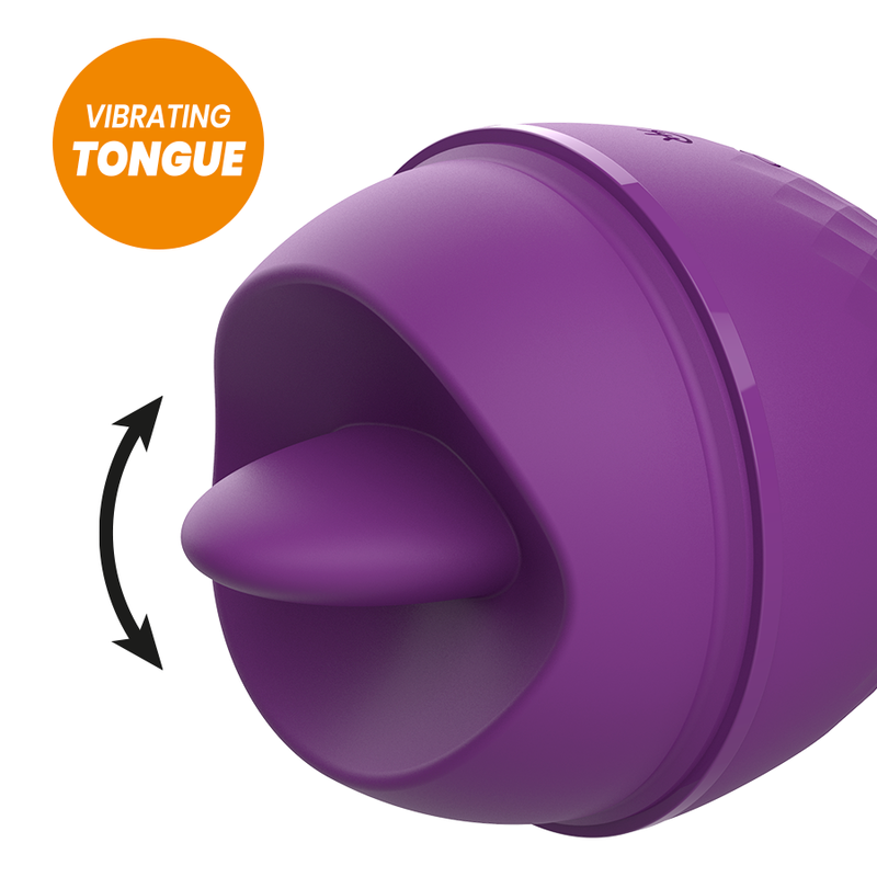 REWOLUTION - VIBRADOR REWOLINGO COM LÍNGUA - Sexshoptuga 