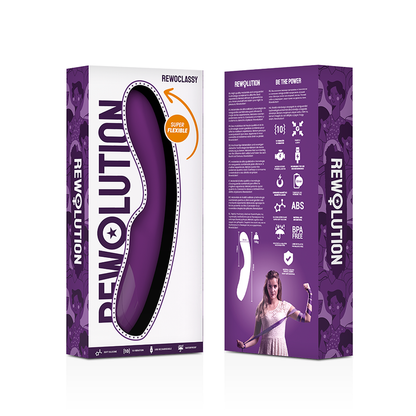 REWOLUTION - VIBRADOR FLEXÍVEL REWOCLASSY - Sexshoptuga 