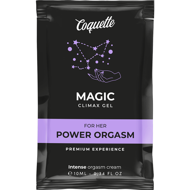 COQUETTE CHIC DESIRE - POCKET MAGIC CLIMAX GEL PARA SEU ORGASMO GEL DE MELHORIA 10 ML - Sexshoptuga  Sexshoptuga 