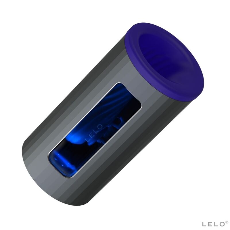 LELO - MASTURBADOR F1S V2 COM TECNOLOGIA SDK AZUL E METAL - Sexshoptuga  Sexshoptuga 