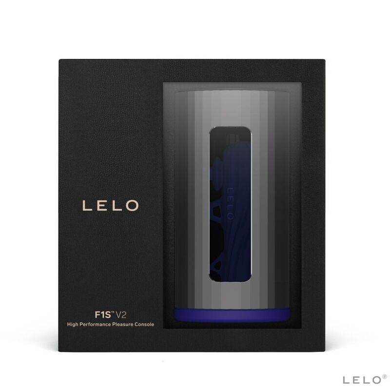 LELO - MASTURBADOR F1S V2 COM TECNOLOGIA SDK AZUL E METAL - Sexshoptuga  Sexshoptuga 