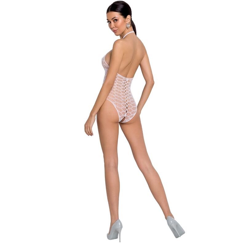 PASSION - WOMAN BS087 BODYSTOCKING BLANCO TALLA UNICA - Sexshoptuga  Sexshoptuga 